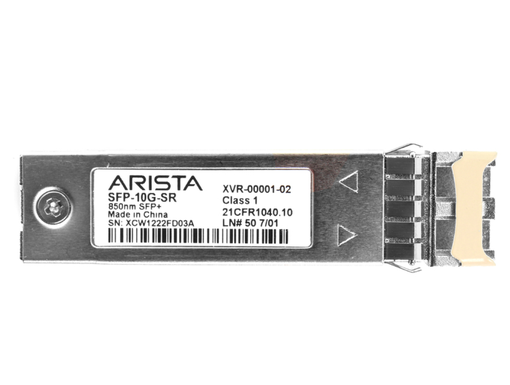 Трансивер оптический ARISTA SFP-10G-SR 10GBASE-SR SFP XVR-00001-02