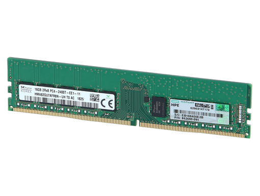 Оперативная память HPE 16GB DDR4 2Rx8 2400MHz ECC UDIMM 862976-B21 862690-091