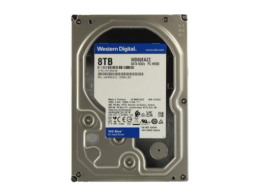 Жесткий диск Western Digital Blue 8 ТБ 3.5" 6Gb/s, SATA-III, WD80EMAZ
