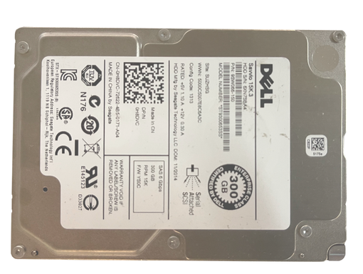 Жесткий диск HDD SAS Seagate 300GB 15K 2.5" ST9300653SS