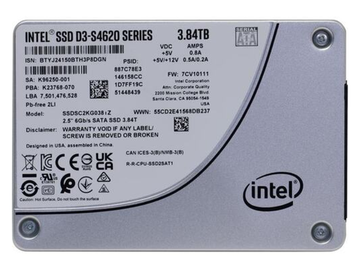SSD Intel S4620 3.84 ТБ SSDSC2KG038TZ01