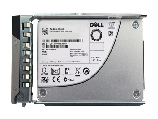 Накопитель SSD Dell 3.84 ТБ 12G 2.5 400-BFQT 06T2NP
