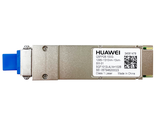 Трансивер Huawei QSFP28-100G-1295nm~1310nm-10km-SM-01 34061478