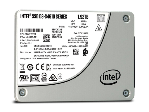 Накопитель SSD Intel S4610 1.92 ТБ SSDSC2KG019T801