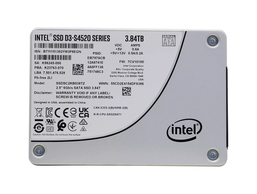 SSD Intel S4520 3.84TB SSDSC2KB038TZ01