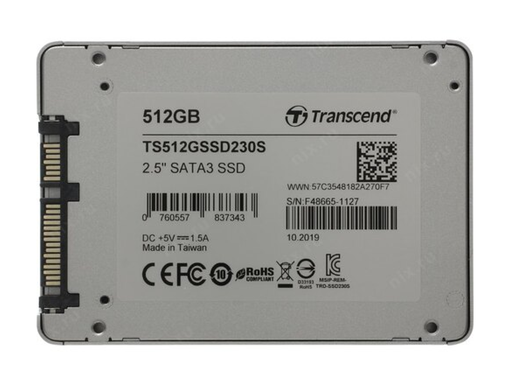 SSD Transcend  230S SATA III 6Gb/s 2.5" 512GB TS512GSSD230S