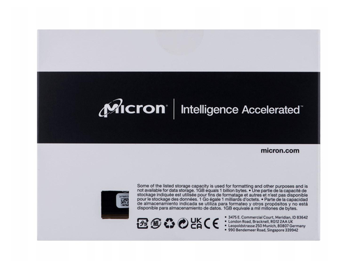 SSD Micron 960GB 5300 PRO SATA 3 6G 2.5" MTFDDAK960TDS