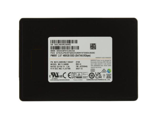 SSD Samsung PM897 480GB 2.5inch SATA TLC MZ7L3480HBLT-00A07