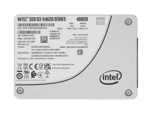 SSD Intel S4620 480GB SSDSC2KG480Z01