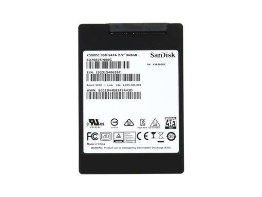 SSD SATA SanDisk 960GB 2.5" X300DC