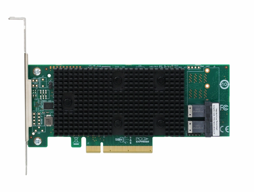Адаптер Broadcom 12Gbps Tri-Mode SAS / SATA PCIe NVMe HBA IT Mode JBOD, 9400-8I-NVME