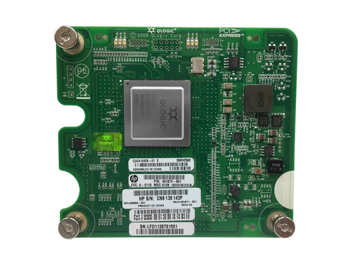Сетевой адаптер HP QLogic 8 Gb/s 2-Port PCIe FC Mezzanine, 451872-001 455869-001 QMH2562