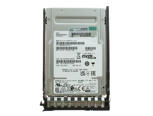 Накопитель SSD HPE 1.6TB NVMe Gen4 High Performance Mixed Use SFF BC U.3 CM6 P41518-001 P40493-B21