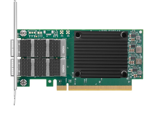 Адаптер сетевой Mellanox ConnectX-6® 100GbE 2 порта QSFP56, PCIe 4.0x 16 MCX623106AN-CDAT