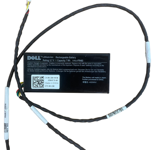 Dell Battery 3.7V 7Wh for Perc 5/i 6/i RAID Controllers