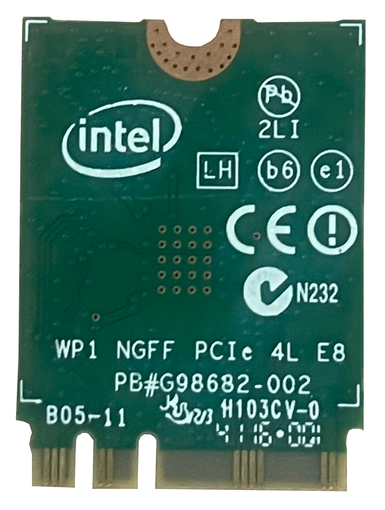 Карта адаптера Intel Dual Band Wireless-AC 3160 433Mbps BT4.0 (key a+e) 3160NWG H45012-004 784644-005