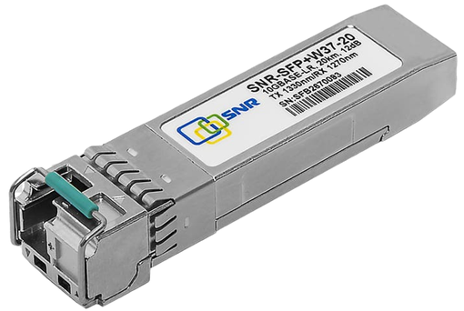 Трансивер SNR 10GBASE-LR 10km TX 1310nm SNR-SFP+LR-10