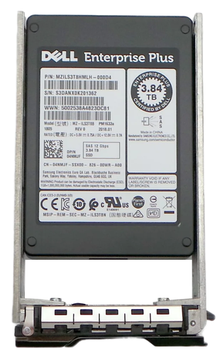 Серверный SSD DELL 3.84 TB 2.5 SAS 12G 04NMJF 4NMJF