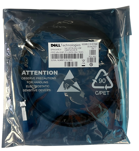 Патч-корд Dell DAC-SFP28-25G-3M 3m 0VXFJY VXFJY