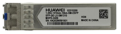 Трансивер Huawei SFP-GE-LX-SM1310 02315200 SFP +esfp SM