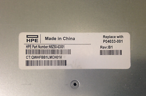 Административный модуль HPE SPS-I/O для HPE Primera 600 Series P04033-001 N9Z50-63001