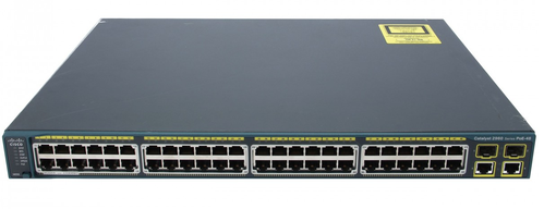 Коммутатор Cisco Catalyst 2960 48-Port 10/100 PoE WS-C2960-48PST-L