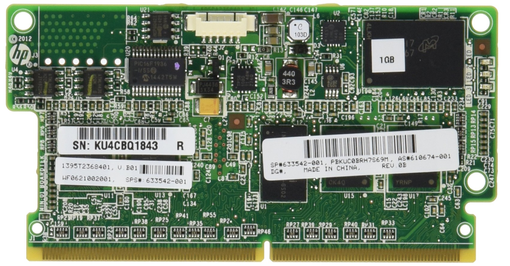 Кэш память RAID контроллера HP Smart Array P420i (1Gb + FBWC) 631679-B21