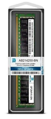 Серверная оперативная память Dell 64GB DDR4-3200 PC4-25600 2Rx4 ECC REG P2MYX 0P2MYX