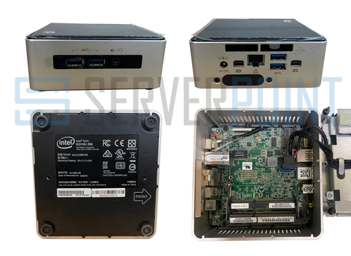 Платформа неттопа Intel NUC5i5MYHE с зарядкой (без памяти и дисков)