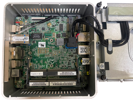 Платформа неттопа Intel NUC5i5MYHE с зарядкой (без памяти и дисков)