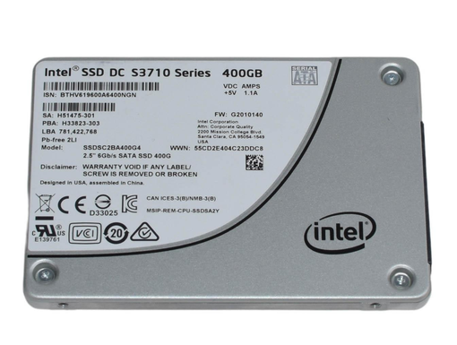 Накопитель SSD Intel DC S3710 400 ГБ 2.5" SSDSC2BA400G4