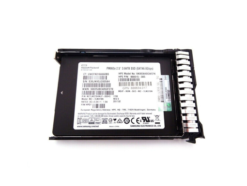 SSD HP 3.8TB SATA 6G RI SFF 868932-001 868830-B21