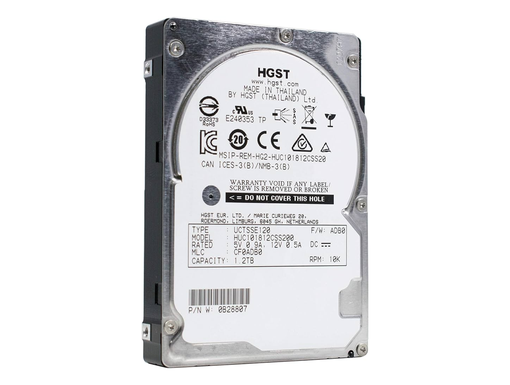 HDD HGST Ultrastar C10K 1.2TB 12Gb/s SAS 2.5" HUC101812CSS200