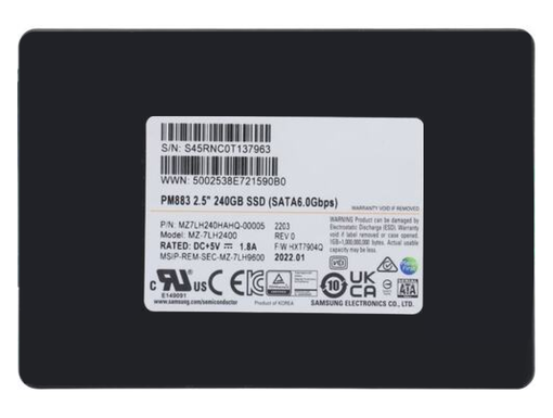 SSD Samsung PM883 240GB 2.5" SATA TLC MZ7LH240HAHQ-00005