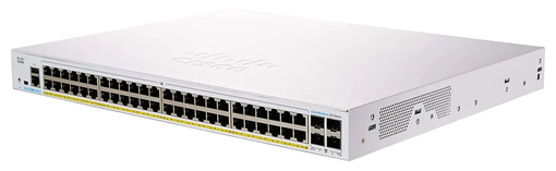 Коммутатор Cisco CBS250 Smart 48-port GE, PoE, 4x10G SFP+ CBS250-48P-4X-EU