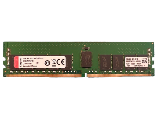 Оперативная память Kingston 16GB 288pin DIMM 2400MHz ECC Reg 1Rx4 DDR4 9965589-029.D01G