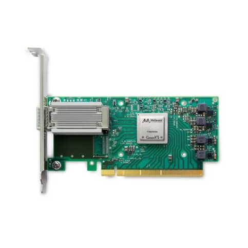 Сетевая карта 100GbE 1x QSFP28 port PCIe3.0 x16 ConnectX-5 MCX515A-CCAT