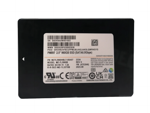 SSD Samsung PM897 960GB 2.6" SATA MZ7L3960HBLT-00A07