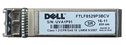 Трансивер Dell 16Gbps Short Wave Multi-Mode Fiber 100m 850nm Duplex LC Connector SFP+ 0TDTCP FTLF8529P3BCV
