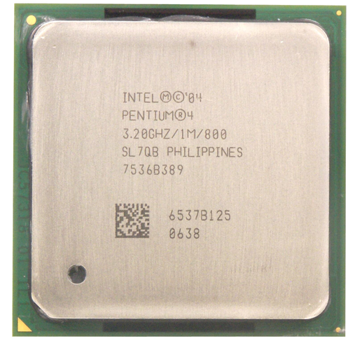 Процессор Intel Pentium 4 3.2GHz 1M 800MhZ SL7QB