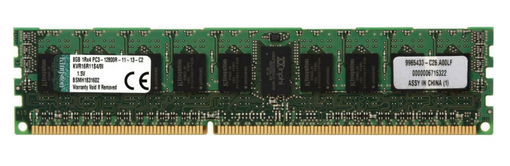 Оперативная память Kingston 8GB PC3-12800R KVR16R11S4/8I