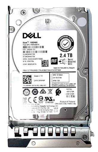 Жесткий диск HDD SAS DELL 2.4TB 10K 2.5" 400-AVEZ