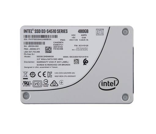 Накопитель SSD SATA Intel 480GB 2.5" SSDSC2KB480G8 new