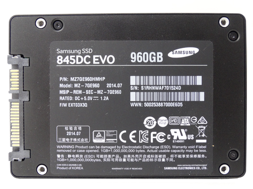 SSD SATA Samsung 960GB 2.5'' MZ7GE960HMHP