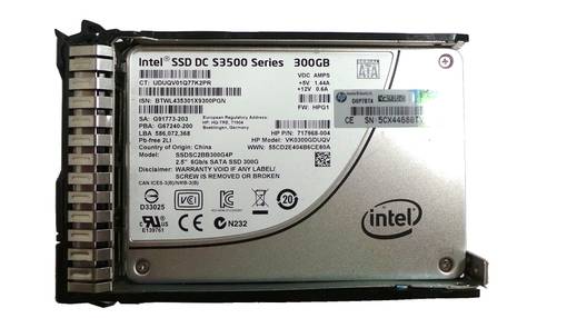 SSD SATA HPE Intel 300GB 2.5'' 717968-004