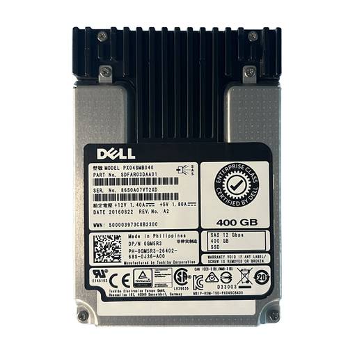 SSD SAS DELL 400GB 2.5" 0GM5R3