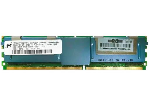 Оперативная память HPE 4GB PC2-5300F 398708-061