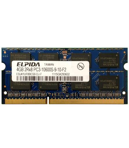 Оперативная память Elpida 4GB 2Rx8 PC3-10600S EBJ41UF8BCS0-DJ-F