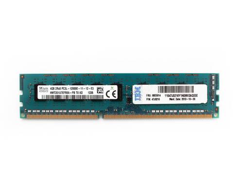 Оперативная память Lenovo/IBM 4GB 2Rx8 PC3L-12800E 46J0216