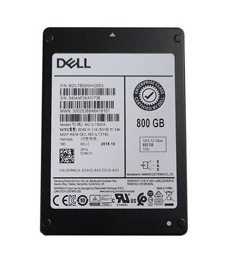 Серверный SSD SAS DELL 800GB 2.5" 0D9NCK